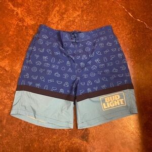 Men’s Bud Light Swim Trunks/Board Short